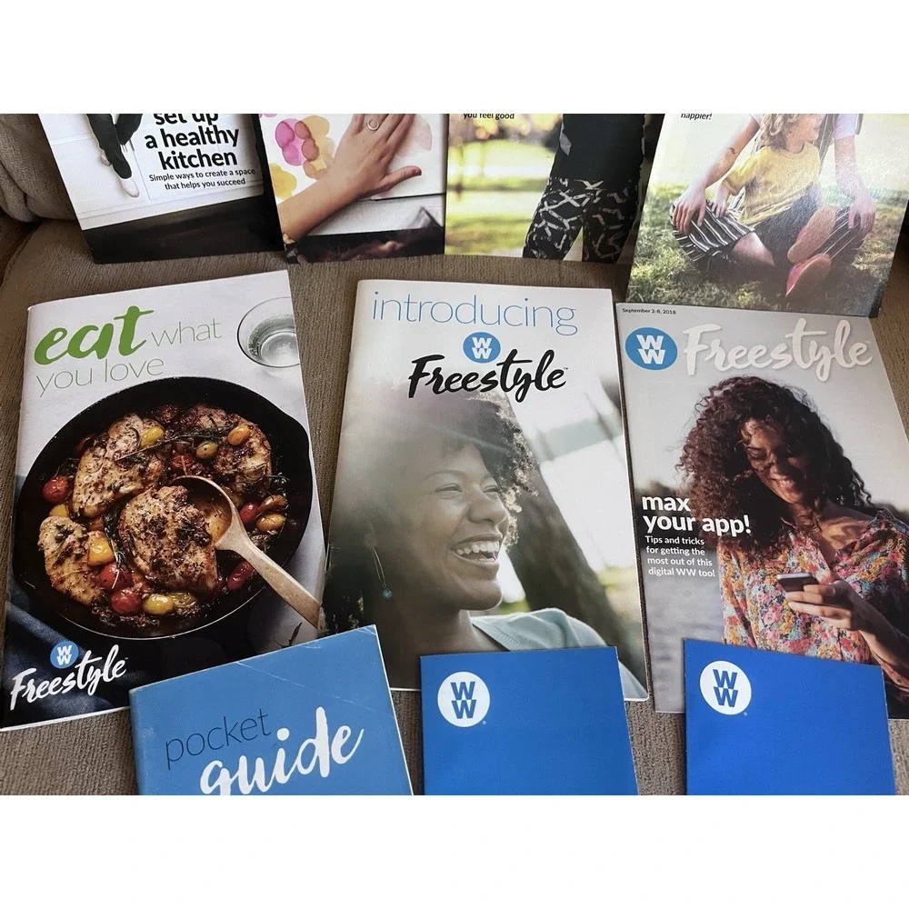 Weight Watchers Freestyle Program Booklets & Trackers